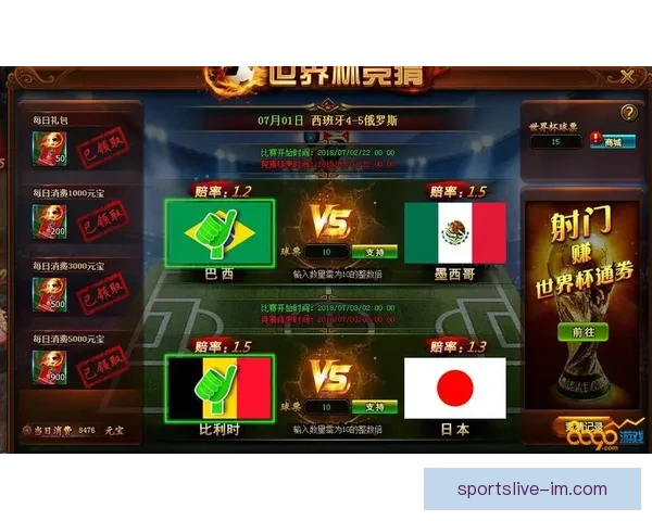 世界杯竞猜赔率全解析最新数据实时走势与专家预测指南